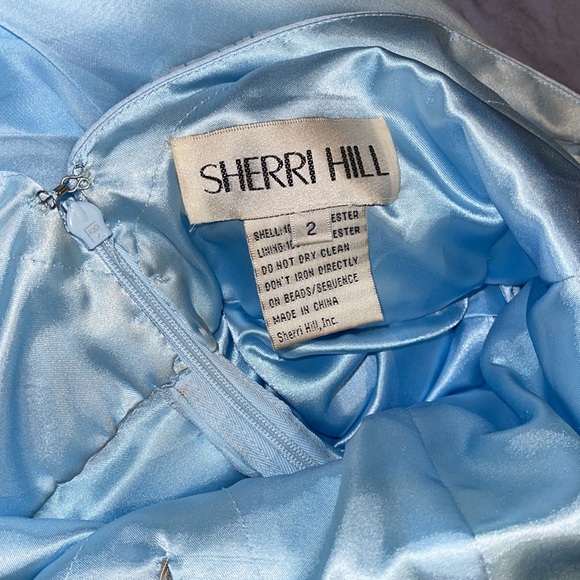 Sherri Hill Prom Dress - Light Blue - Picture 8 of 8